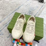 Gucci muted earth tones luxury sneakers view 9 cushioned comfort fit