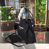 Polished Faux Leather Handbag - Understated Luxury Look | Women's Premium Handbag #952 - close-up detail shot (image 3) of designer-inspired handbag