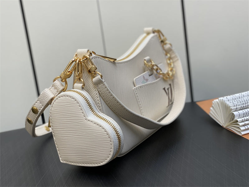  Polished everyday bag carried on shoulder