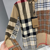 Burberry clothing close-up — premium authentic designer style