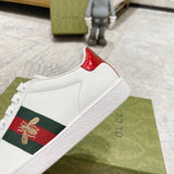 Gucci two-tone luxury sneakers view 5 breathable knit upper
