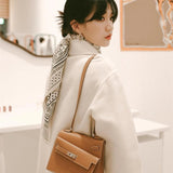 Interior view of sculpted premium bag