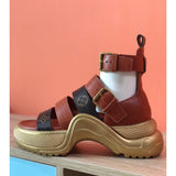 Louis Vuitton shoes Style 311 - back heel detail