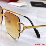 Side view of Cartier unisex sunglasses