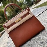 Structured bag shown from front angle