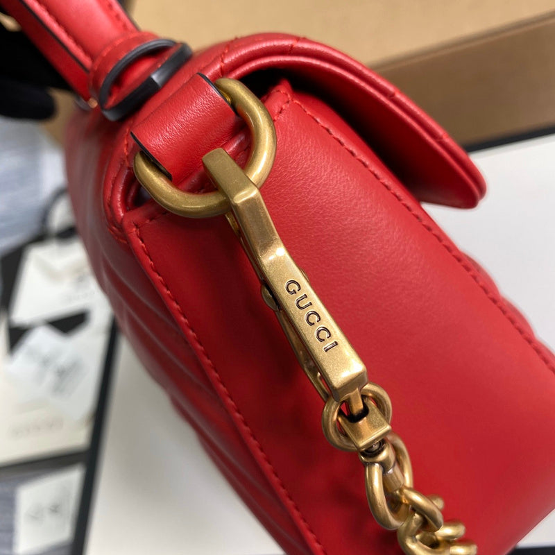 Top view of signature chic women's handbag – women's designer-style accessory