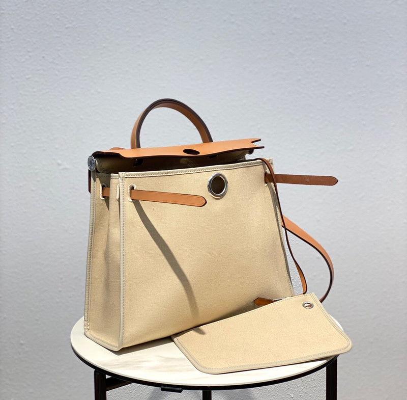 Interior view of clean-lined premium bag
