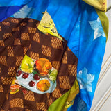 Close-up detail shot of Louis Vuitton luxury clothing with everyday silhouette