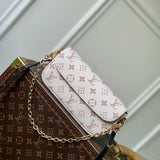  timeless handbag detail view showing craftsmanship