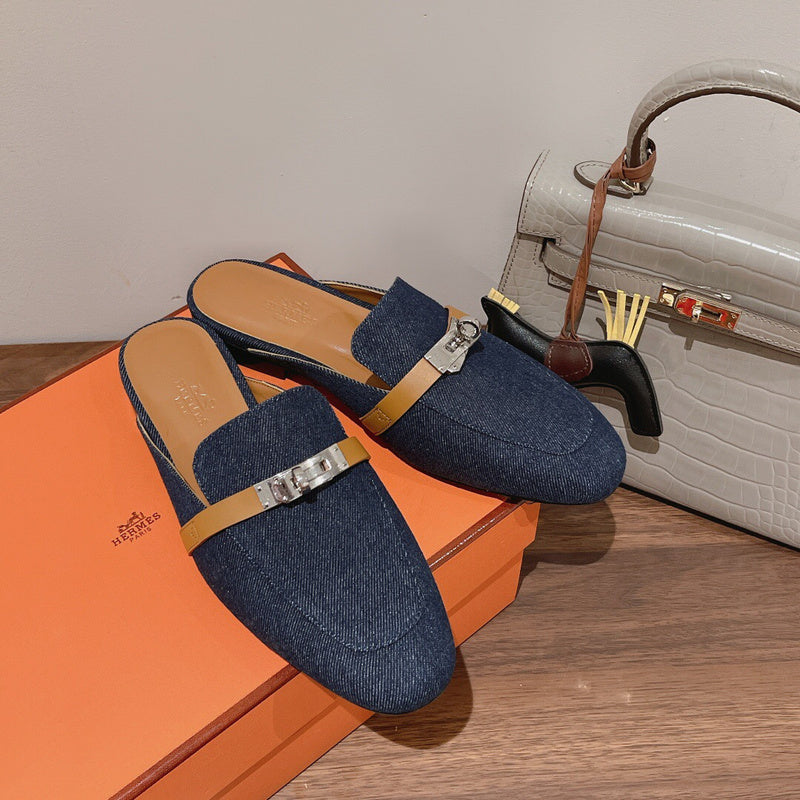 Hermes shoes Style 308 - front view, premium leather craftsmanship