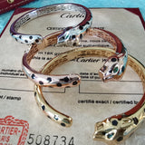 Front view of Cartier unisex jewelry piece