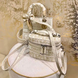 Handle and strap detail of polished refined women's handbag – women's designer-style accessory