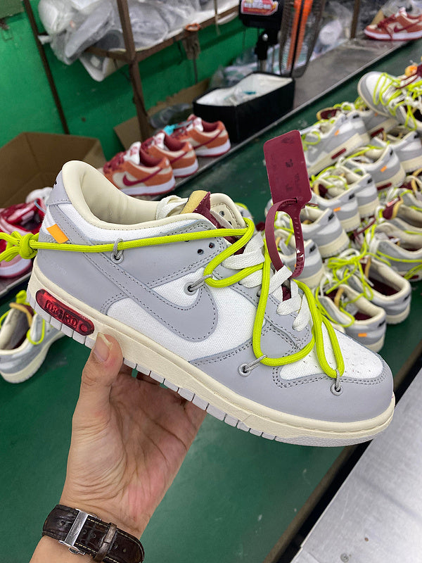 Nike sneakers detailed view showing premium designer craftsmanship