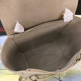 Front view of signature structured women's handbag – women's premium purse