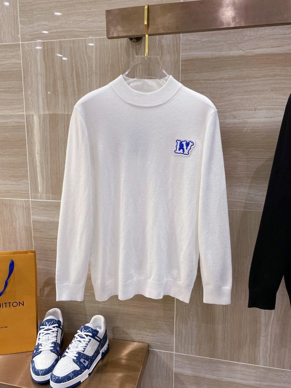 Back view of Louis Vuitton luxury clothing with streetwear-inspired cut