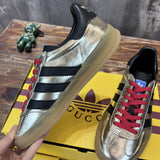 Gucci all-black luxury sneakers view 6 everyday casual design