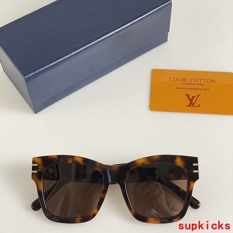 Full view of Louis Vuitton unisex sunglasses