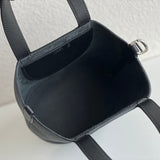 Close-up detail of timeless bag design
