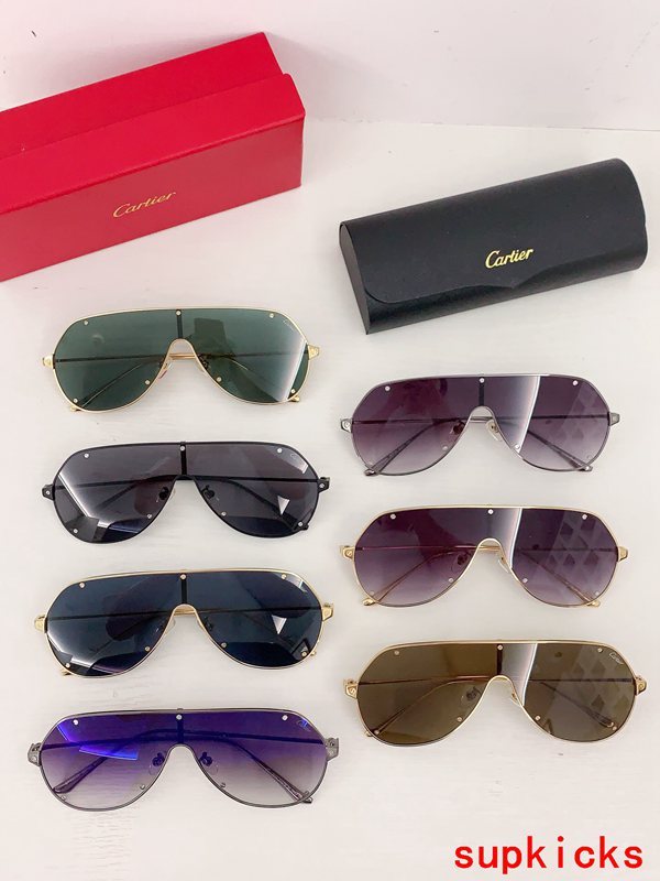 Lifestyle view of Cartier unisex sunglasses
