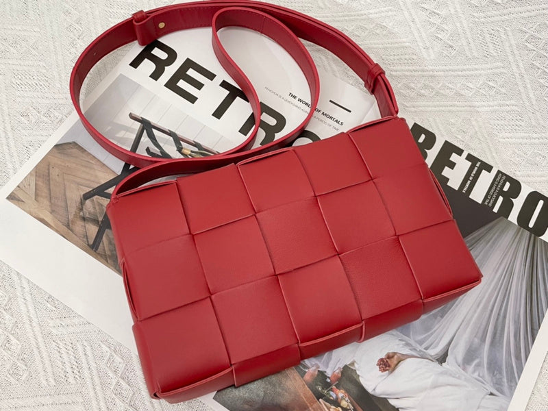 Statement Vegan Leather Handbag - Smooth Faux-Leather Exterior | Women's Statement Accessory #1625 - texture close-up (image 9) of designer-inspired handbag