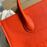 Back view of classic polished women's handbag – women's premium purse