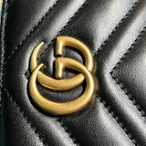 Interior view of structured elevated women's handbag – women's luxury accessory