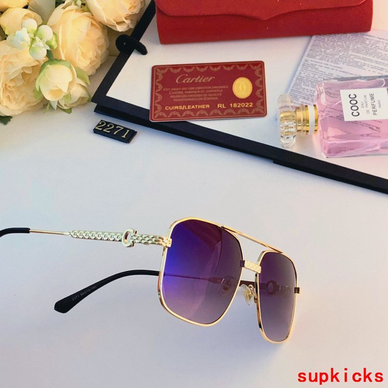 Lifestyle view of Cartier unisex sunglasses