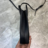 Chic Faux Leather Handbag - Chic Everyday Appeal | Women's Fashion Handbag #1046 - back view (image 4) of designer-inspired handbag