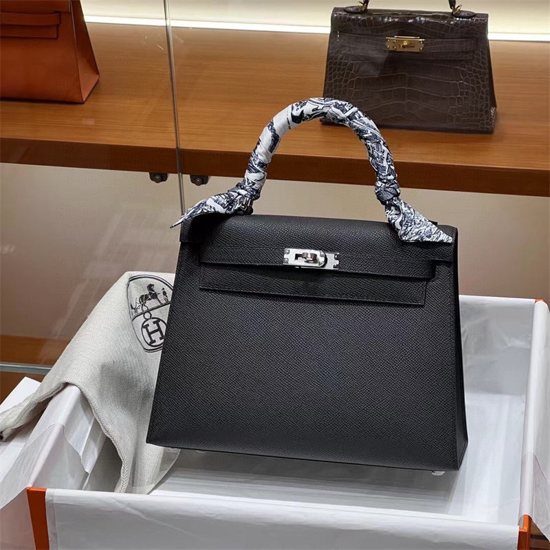 Tailored handbag styled for everyday wear