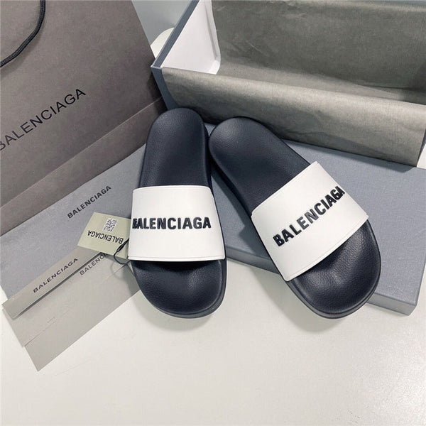 Balenciaga Black Espadrille Wedge Sandals - Side Profile View