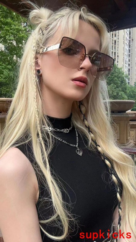 Full view of Louis Vuitton unisex sunglasses