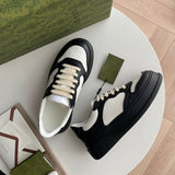 Gucci sneakers detailed view showing premium designer craftsmanship