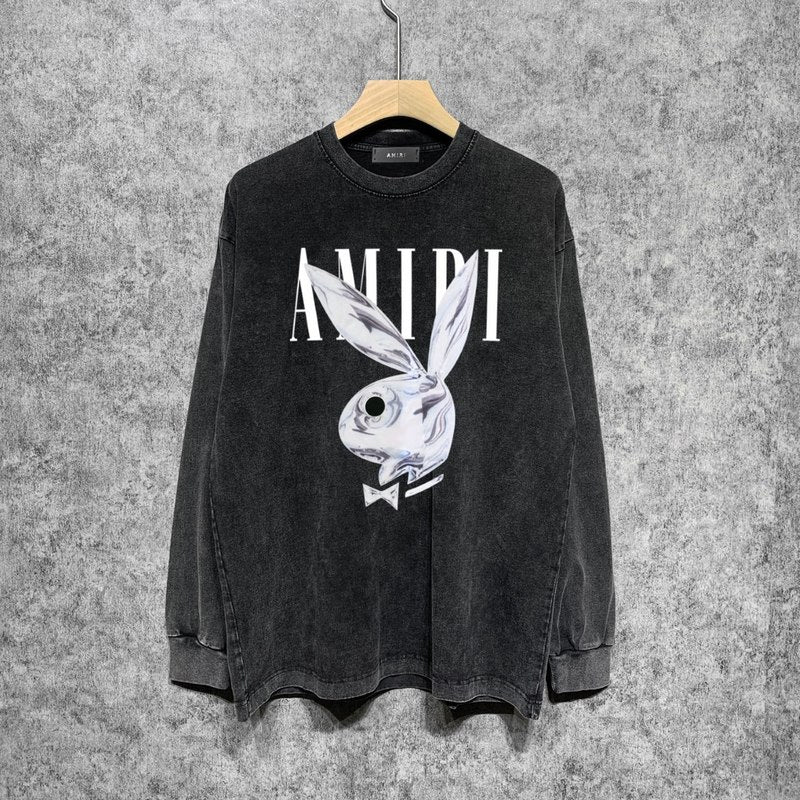Amiri hoodie back view — premium authentic designer style