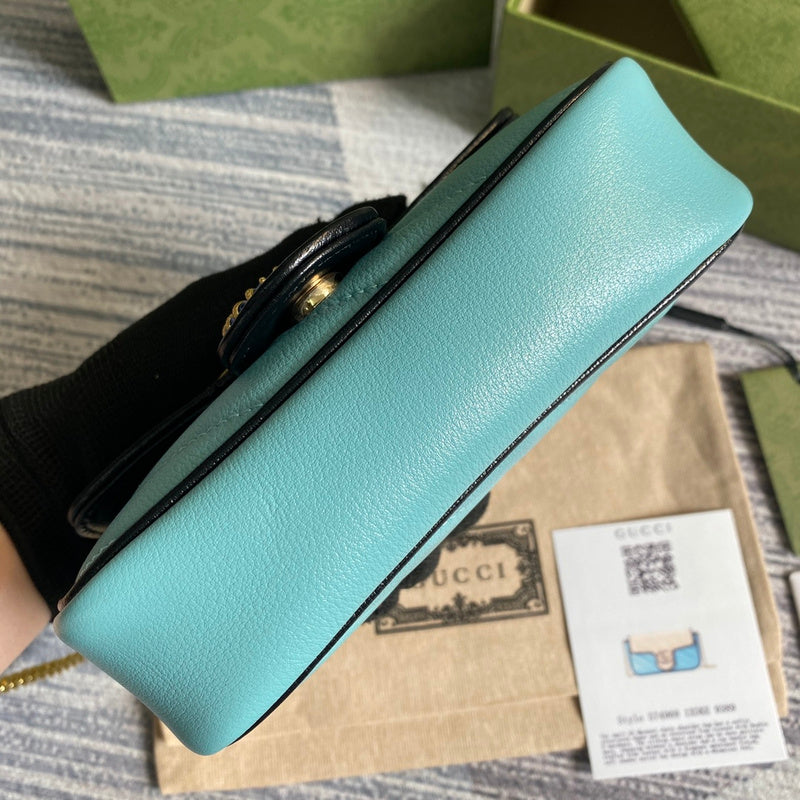 Back view of modern chic women's handbag – women's luxury accessory