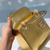 Handle and strap detail of polished sleek women's handbag – women's premium purse