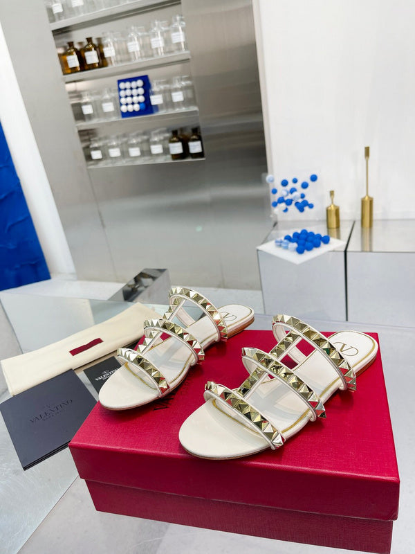 Valentino Garavani designer shoes full view