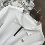 Full styled look of Moncler luxury clothing with signature branding