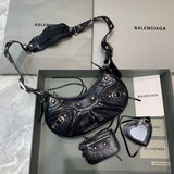 Timeless Premium PU Leather Handbag - Premium Craftsmanship Detailing | Women's Fashion Handbag #390 - front view (image 1) of designer-inspired handbag