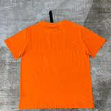Close-up of Amiri t-shirt craftsmanship
