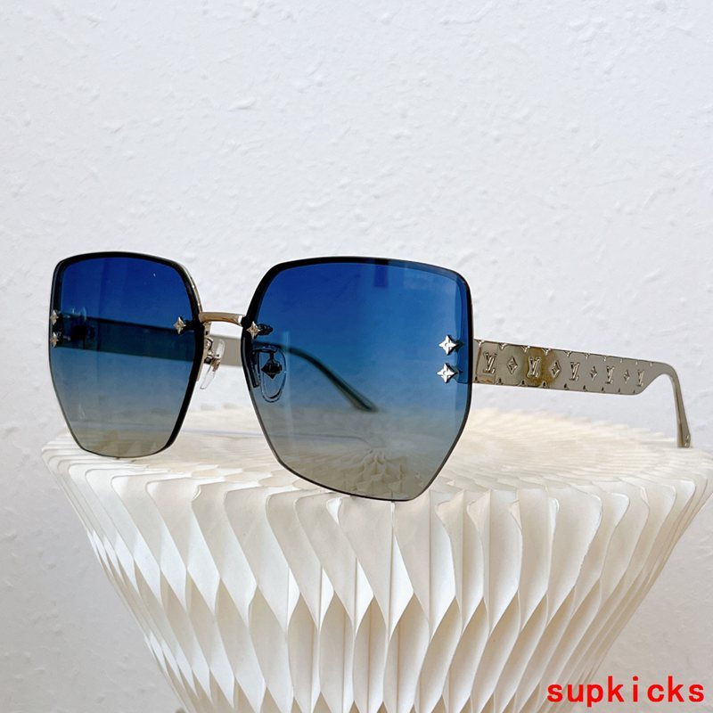 Full view of Louis Vuitton unisex sunglasses