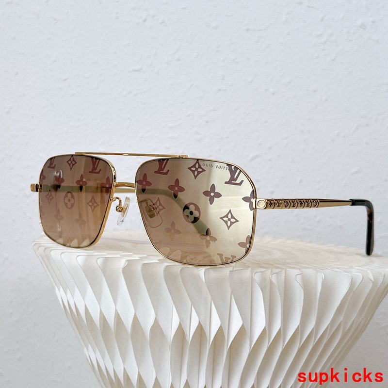Full view of Louis Vuitton unisex sunglasses
