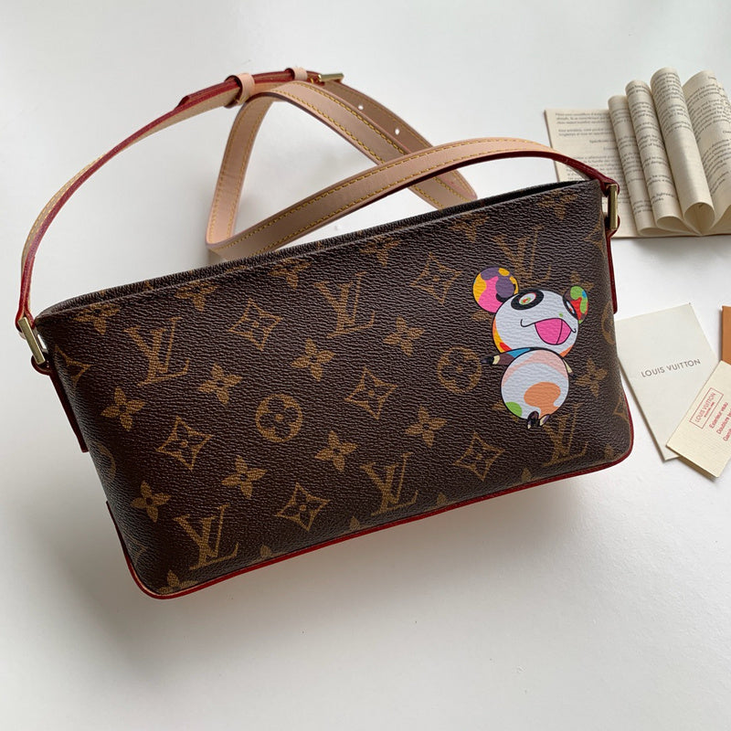 Front view of modern classic women's handbag – women's premium purse