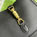 Back view of modern premium women's handbag – women's designer-style accessory