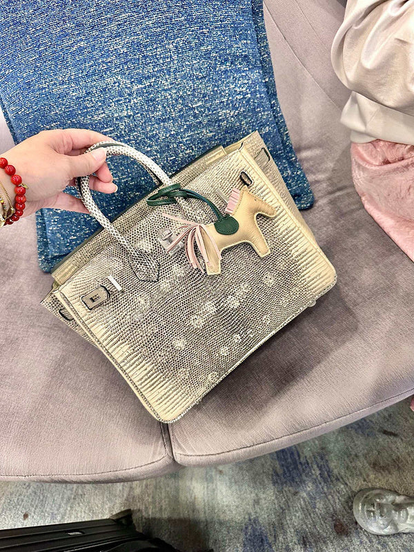 Understated handbag styled for everyday wear
