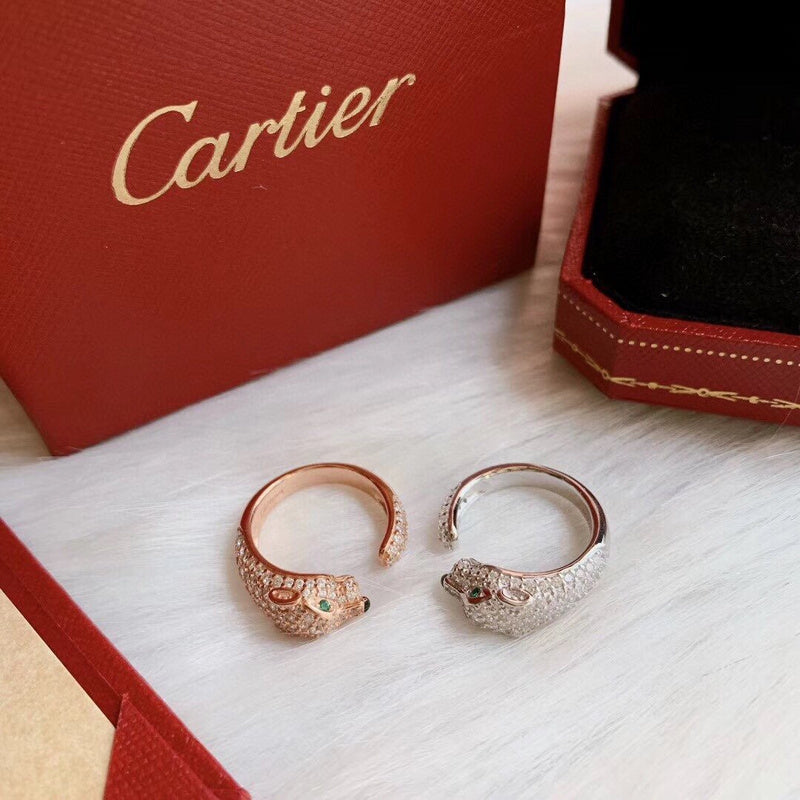Side view of Cartier unisex jewelry piece