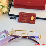 Lifestyle view of Cartier unisex sunglasses