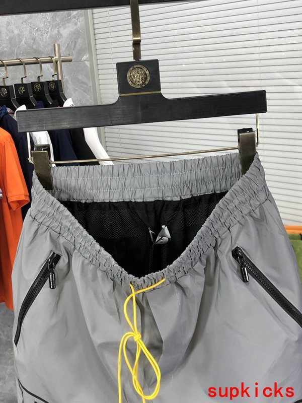 Back view of Rhude luxury clothing with runway-inspired design