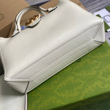 Close-up detail of everyday-luxe structured women's handbag – women's luxury handbag