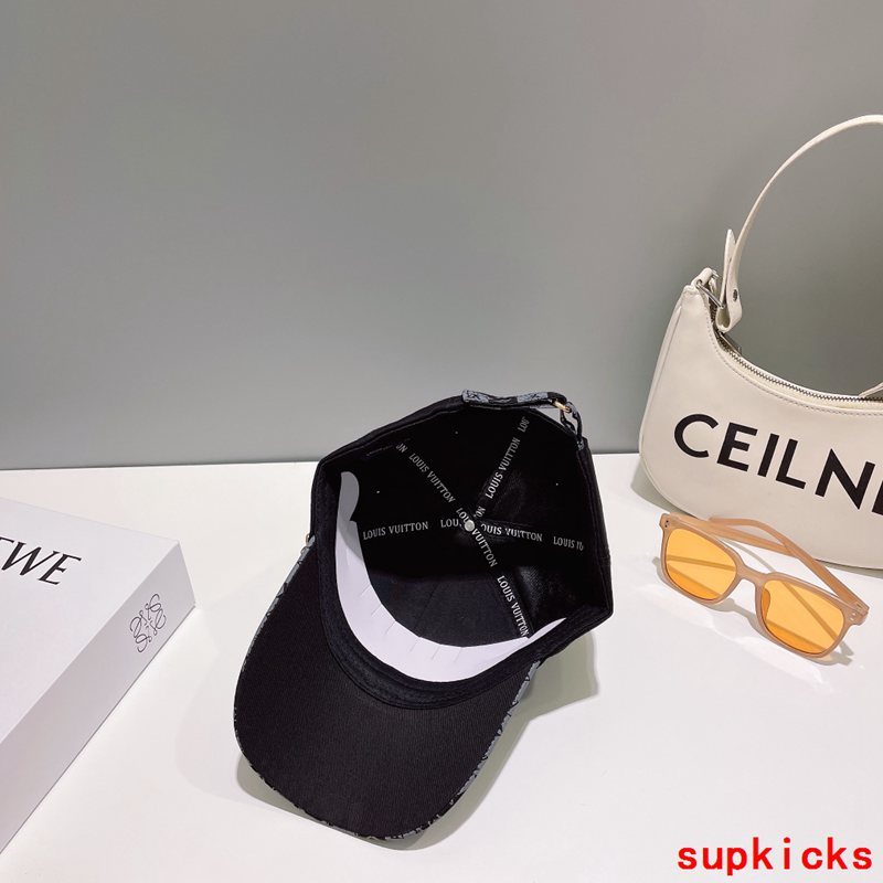 Side view of Louis Vuitton unisex cap