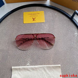 Front view of Louis Vuitton unisex sunglasses